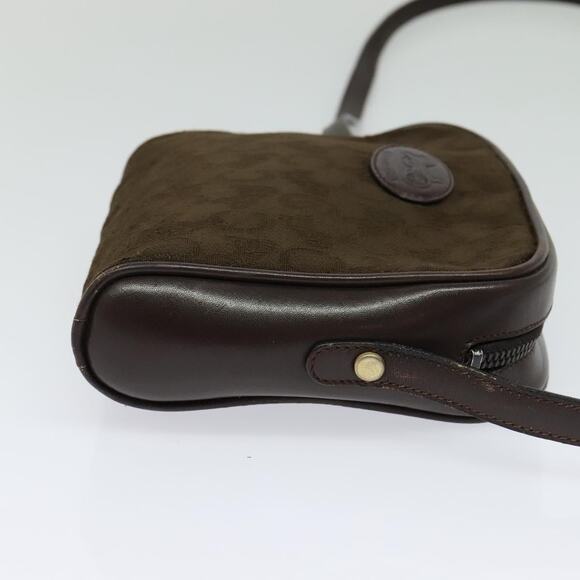 CELINE C Sulky Shoulder Bag Canvas Brown Gold - Picture 5 of 12